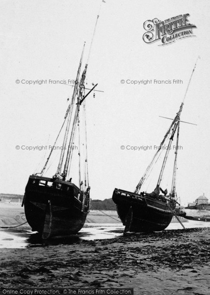 Photo of Bude, Fishing Boats 1893