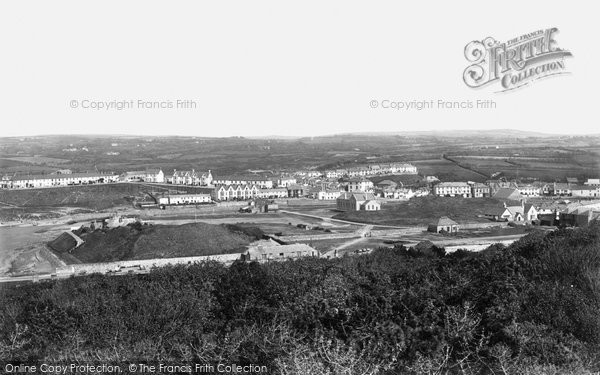 Photo of Bude, From Above The Church 1890