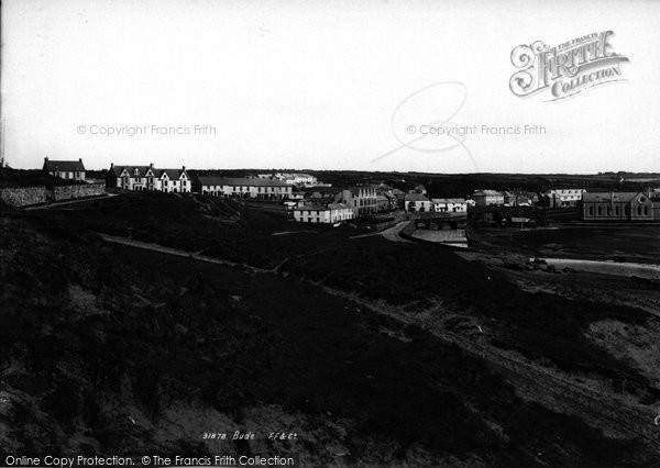 Photo of Bude, From Summerleaze Down 1893