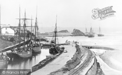 Harbour And Canal c.1900, Bude