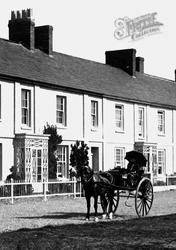 Horse And Carriage, Hartland Terrace 1890, Bude