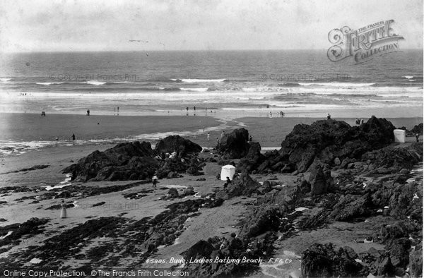 Photo of Bude, Ladies' Bathing Beach 1900