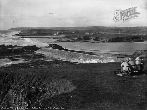 Photo of Bude, Looking North 1920