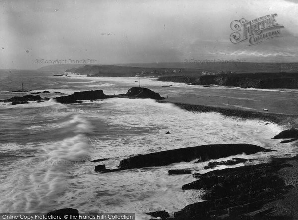 Photo of Bude, Looking North 1920