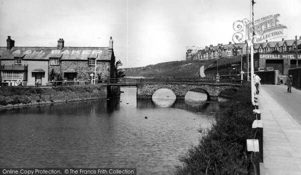 Photo of Bude, Nanny Moore's Bridge c.1960