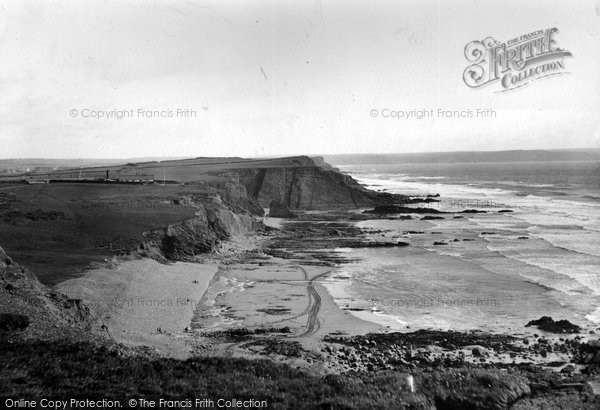 Photo of Bude, Northcott Mouth 1929