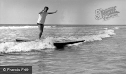 Riding The Surf c.1960, Bude