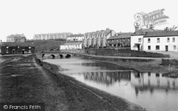 River Neet And Moreland Terrace 1890, Bude