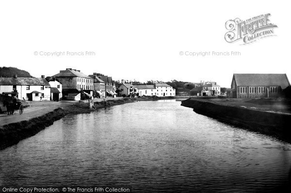 Photo of Bude, River Neet From Old Bridge 1890