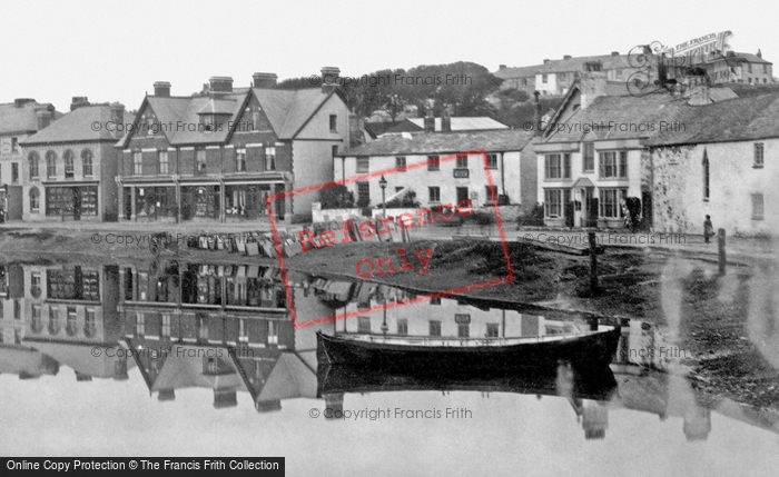 Photo of Bude, River Neet From The Bridge 1890