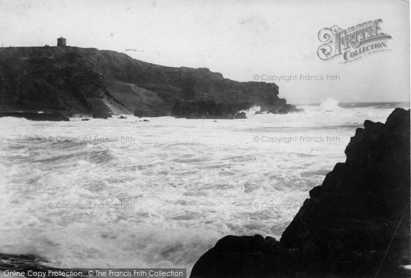 Photo of Bude, Rough Sea 1906
