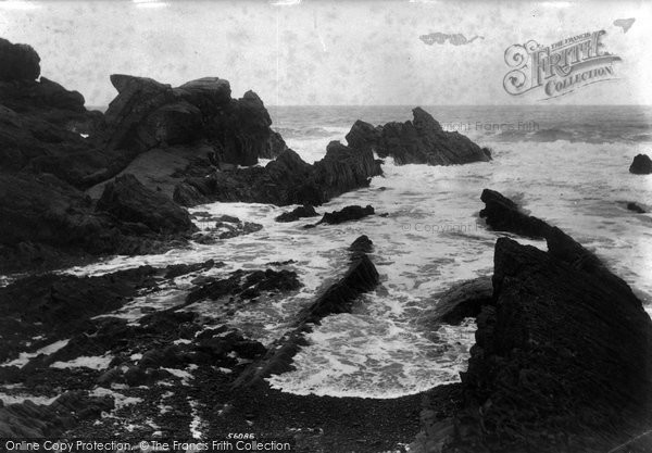 Photo of Bude, Saddle Rock 1906