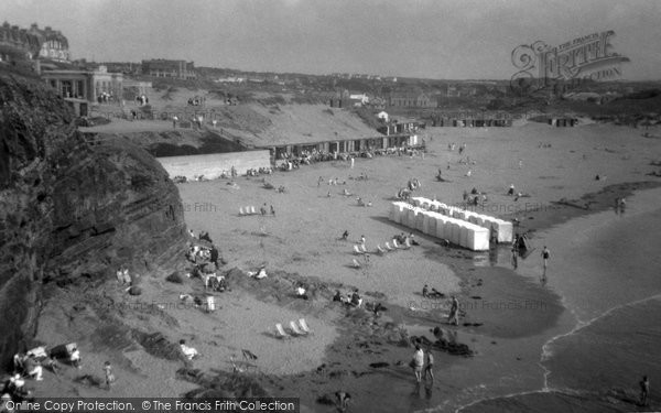 Photo of Bude, Summerleaze Bathing Beach 1933