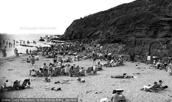 Photo of Bude, Summerleaze Beach c.1960