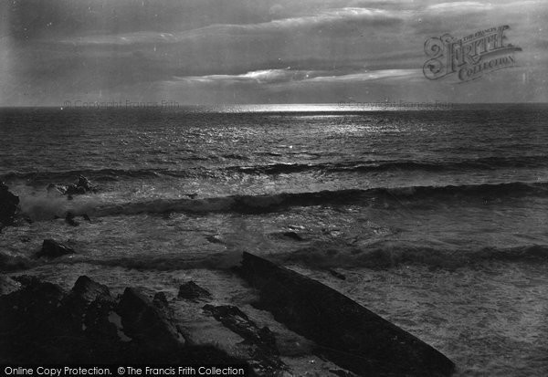 Photo of Bude, Sunset At Sea 1920