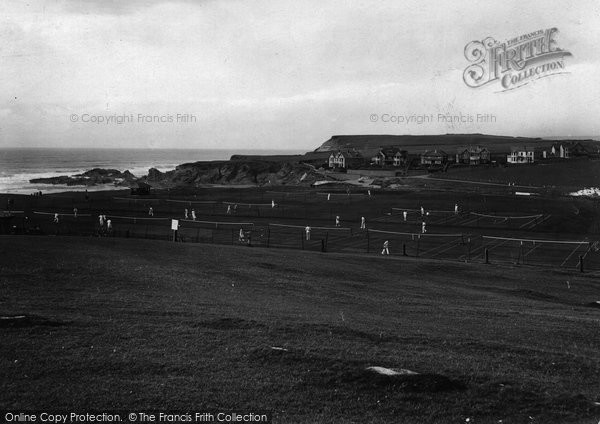 Photo of Bude, Tennis Courts 1926