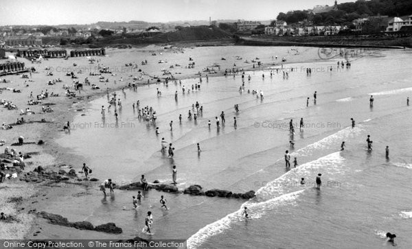 Photo of Bude, The Beach c.1960