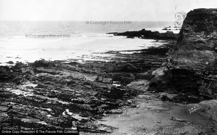 Photo of Bude, The Coast c.1930