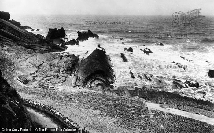 Photo of Bude, The Coast c.1931