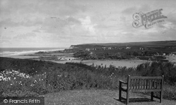 The Coast From Efford Down Hotel c.1960, Bude