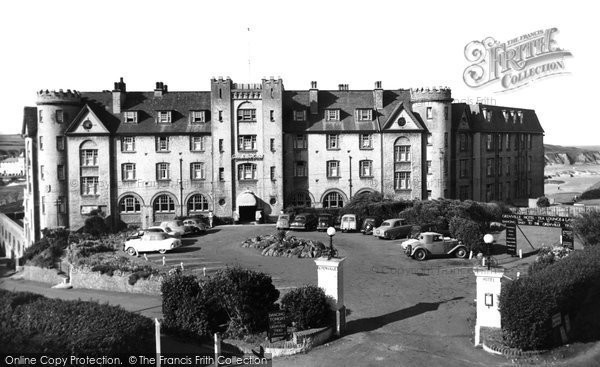 Photo of Bude, the Grenville Hotel c1960