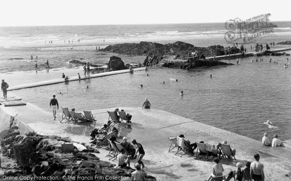 Photo of Bude, The Swimming Pool 1949