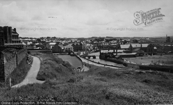 Photo of Bude, The Town c.1960