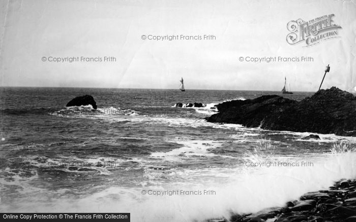 Photo of Bude, Tub Rock 1893