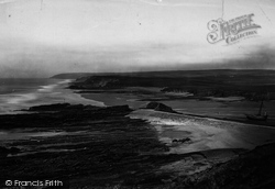 Up The Coast From Storm Tower c.1871, Bude