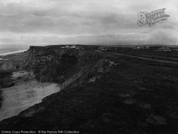 Photo of Bude, Upton Cliffs 1926