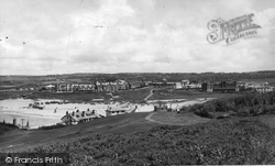 View From Efford Down House c.1960, Bude