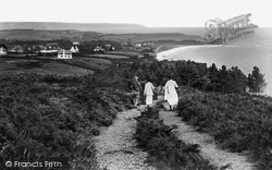 Cliff Path 1925, Budleigh Salterton