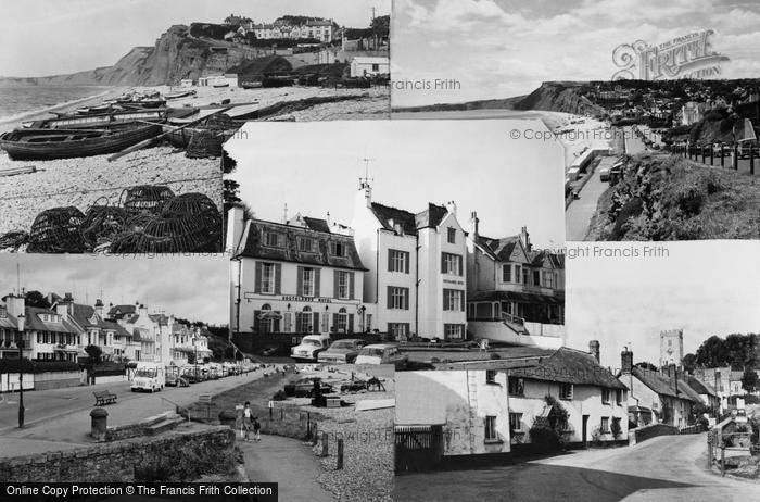 Photo of Budleigh Salterton, Composite c.1960