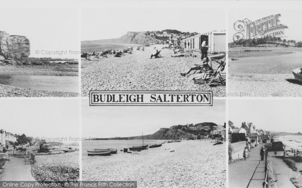 Photo of Budleigh Salterton, Composite c.1960