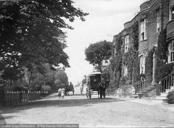 Photo of Budleigh Salterton, East Terrace c.1890