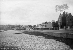 Esplanade From East 1890, Budleigh Salterton