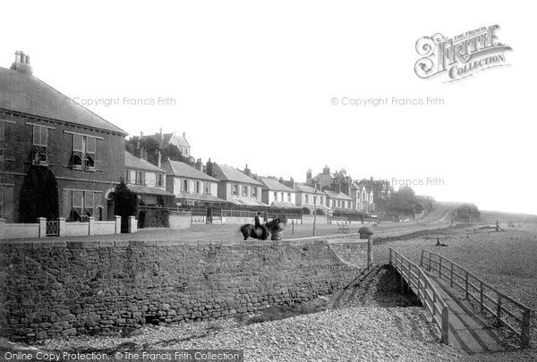 Photo of Budleigh Salterton, Esplanade From West 1890
