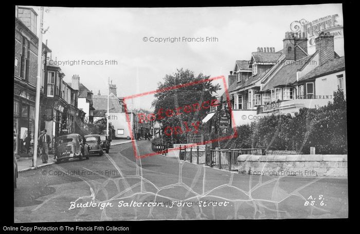 Photo of Budleigh Salterton, Fore Street c.1950