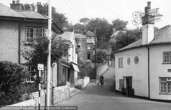 Photo of Budleigh Salterton, Fore Street Hill c.1955