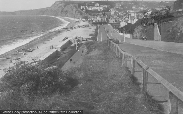 Photo of Budleigh Salterton, From East 1935