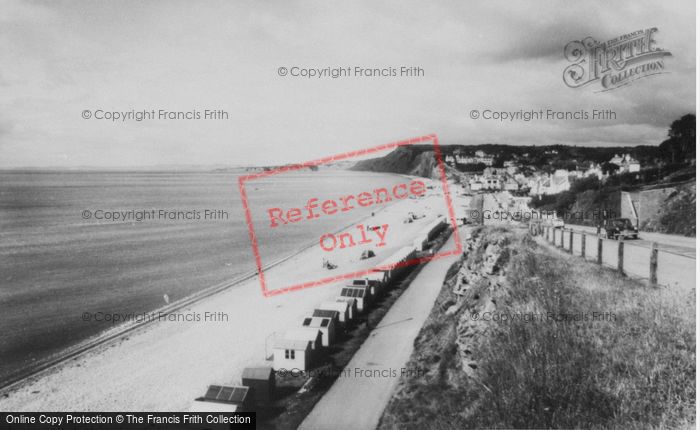 Photo of Budleigh Salterton, From East c.1960