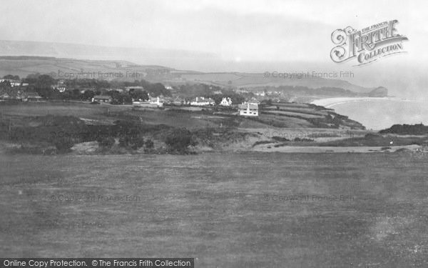 Photo of Budleigh Salterton, From Golf Links 1925