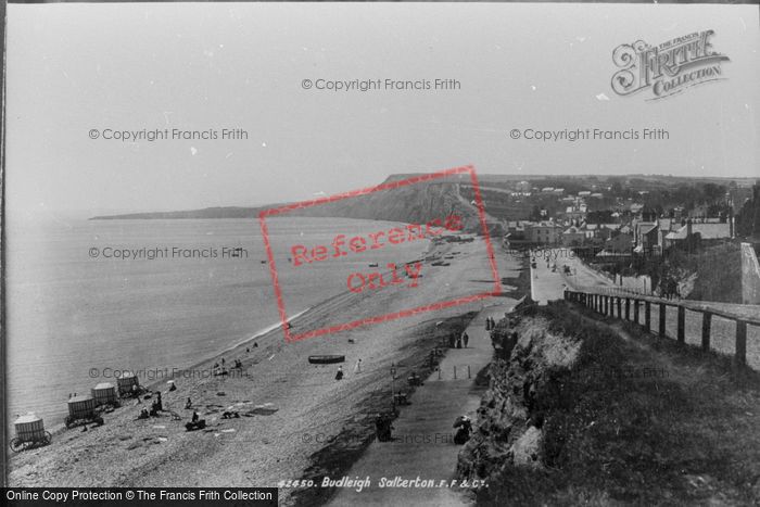 Photo of Budleigh Salterton, From The East 1898