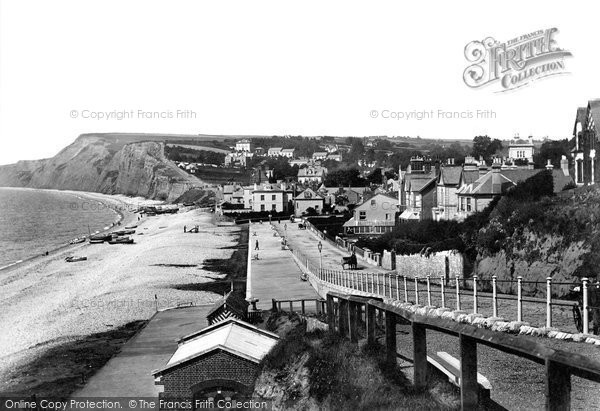 Photo of Budleigh Salterton, From The East 1898