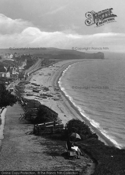 Photo of Budleigh Salterton, From The West 1918