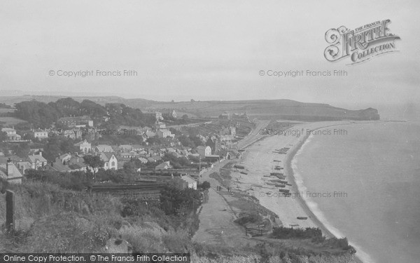 Photo of Budleigh Salterton, From West 1890