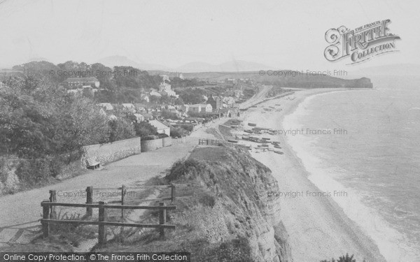 Photo of Budleigh Salterton, From West 1901