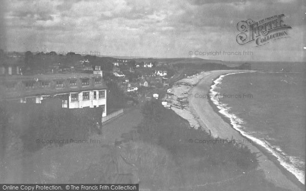 Photo of Budleigh Salterton, From West 1935