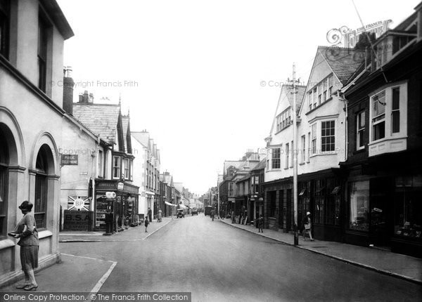 Photo of Budleigh Salterton, High Street 1931