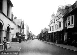 High Street 1931, Budleigh Salterton